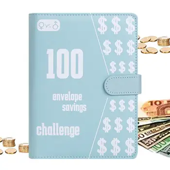 100 Megtakarítás Kihívás Binder Költségvetés Könyv Készpénz Borítékok Költségvetés Binder Pénzes Borítékok Készpénzért Költségvetés Kötőanyag A