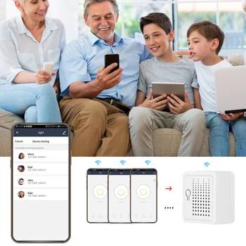 16A tuya MINI Wifi Smart Switch Modul Breaker Időzítő Vezeték nélküli Kapcsoló Intelligens Otthon Automatizálás munka Alexa, a Google Haza