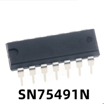 1DB SN75491N 75491N Közvetlen Csatlakozó DIP-14 IC Chip Integrált Áramkör DIP