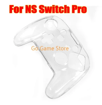 1db Tiszta Kristály Ház Shell Cover Az NS Nintendo Switch Pro Játékvezérlő Kezelni védőtok