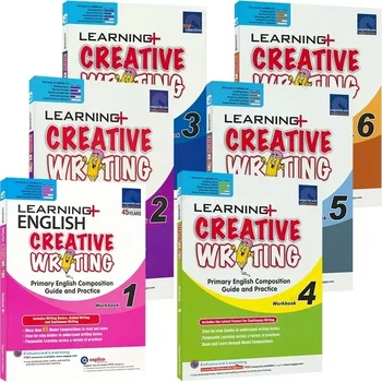 2022 Új Érkezés SAP Tanulás Kreatív Írás Munkafüzet az 1-6 Osztályos Általános Iskolai tanársegéd feladat Könyvek