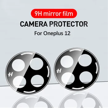 2db 3D Hátsó Kamera Védő tok Szuper 12 Edzett Üveg Gyűrű Hátsó objektívvédő Coques Egy Plusz 12 OnePlus12 1+ 12 PJD110