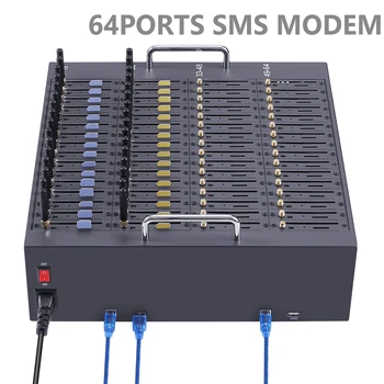 4g SMS Modem 64ports 64sim kártya sms küldő készülék gyári alacsony árak 4g lte modem sms görgő