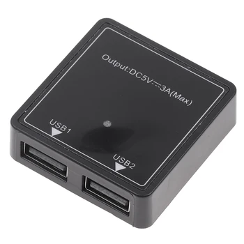5V-os 3A Napelem Teljesítmény Bank Dual USB Töltési Feszültség Szabályzó Termosztát Töltő