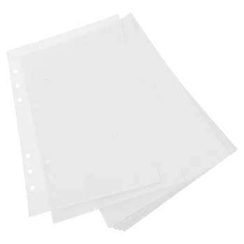 80 Lap Jegyzettömb Csere Utántöltő Laza Levél Notebook Papír Tervező Utántöltő Binder (A5)