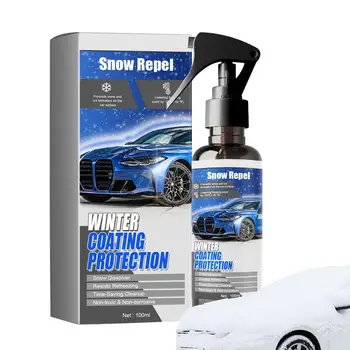 A hó Olvad Spray Autó 3.38 oz Téli Üveg Frost Spray Szélvédő Olvadó Leolvasztás Folyadék Azonnal Elolvad a Jég, A Tükrök