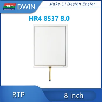 DWIN 8 Inch 121.5 mm*162.0 4 mm Drót Rezisztív érintőképernyő