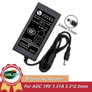 Eredeti AC Adapter HIRDETÉSEK-25FSG-19 19025GPCN 19V 1.31 EGY ADPC1925EX ADPC1925 STK025-19131T Töltő AOC LCD-Monitor Tápegység