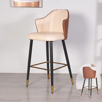 Fény luxus bár szék modern, egyszerű, magas szék Északi bárba a szék magas szék