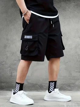 Férfi nadrág, munkaruha nadrág, trendi, sokoldalú kültéri multi zsebében, munkaruha rövidnadrág, kopásálló, lélegző, valamint comforta