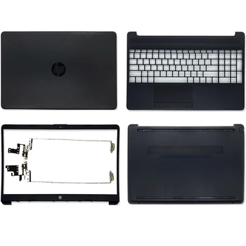 HP 15-DW 15-DU 15S-DY Series Laptop LCD hátlap/Előlapot/Palmrest/Jobb Esetben/Hings Felső Fekete Ezüst L52012-001