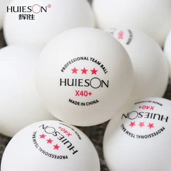 Huieson X40+ ping-pong Labda, 3 Csillag, ABS Új Anyag Tartós, Magas Elastcity Ping-Pong labdát a Képzés Amatőr Verseny