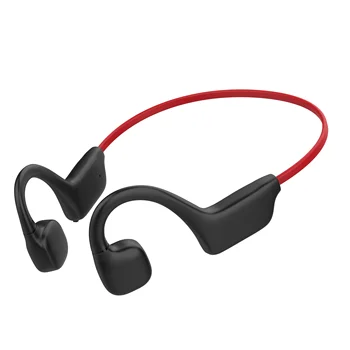 Igaz csontvezetéses Fülhallgató Vezeték nélküli Bluetooth Fejhallgató Sport Fülhallgató HD Tiszta Mikrofon Edzés, Futás Vezetés