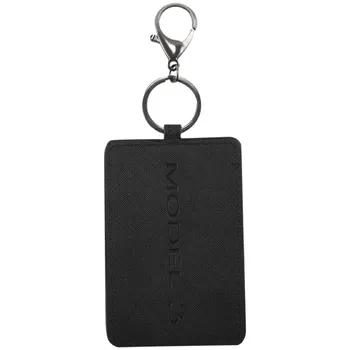 Kulcs-Kártya Tartóját A Tesla Model 3, Anti-Por Fény Bőr Kulcstartó A Tesla Model 3 Tartozékok Fekete
