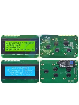 LCD2004 I2C 2004 20x4 2004A Kék/Zöld képernyő HD44780 Karakteres LCD /w IIC/I2C Soros Interfész Adapter Modul Az Arduino