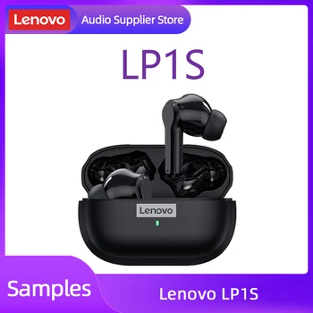 Lenovo Eredeti LP1S TWS Játék Vezeték nélküli Fejhallgató Bluetooth Fülhallgató Vízálló Sport Fülhallgató Fülhallgató Mikrofon Kapható.