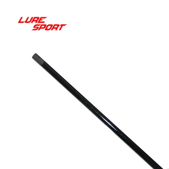 LureSport 2db 1.25 m Szilárd szén-rod üres Fekete festék UL Toray Szén-horgászbot építőelemek Pole Javítás DIY