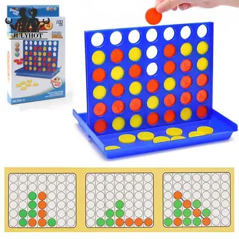 Sorba Sor Fórumon a Puzzle Játékok Összecsukható Connect 4 Egy Sorban, társasjáték Gyermekek Oktatási Játékok Gyerekeknek, a Gyerekek a Party Bingo Játék