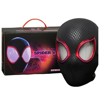 Szempillaspirál Mérföldre A Pókemberes Fejfedő Cosplay Mozgó Szemek Elektronikus Maszk Spider-Man 1:1 Távirányító Játékok A Felnőttek Karácsonyi Ajándék