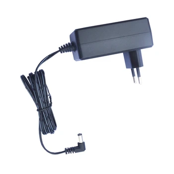 Töltő, hálózati Kábel Adapter Fekete hálózati Kábel Cserélhető Alkatrészek EU Dugó Proscenic P10 P11 P9 P10PRO Ultenic U11 Porszívó