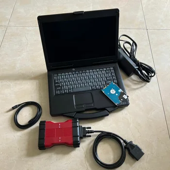 VCM2 2 1 Fo/rd s M/azda ID V129 Diagnosztikai Eszköz VCM II CF53 I5 laptop, plug&play