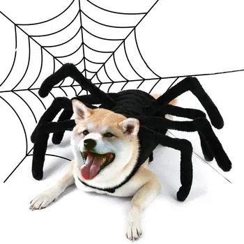 Új Pet Halloween Jelmez Vicces Pók Mellkasomba, Kreatív Macskát, Kutyát, Kis Kutya Átalakuló Ruházat